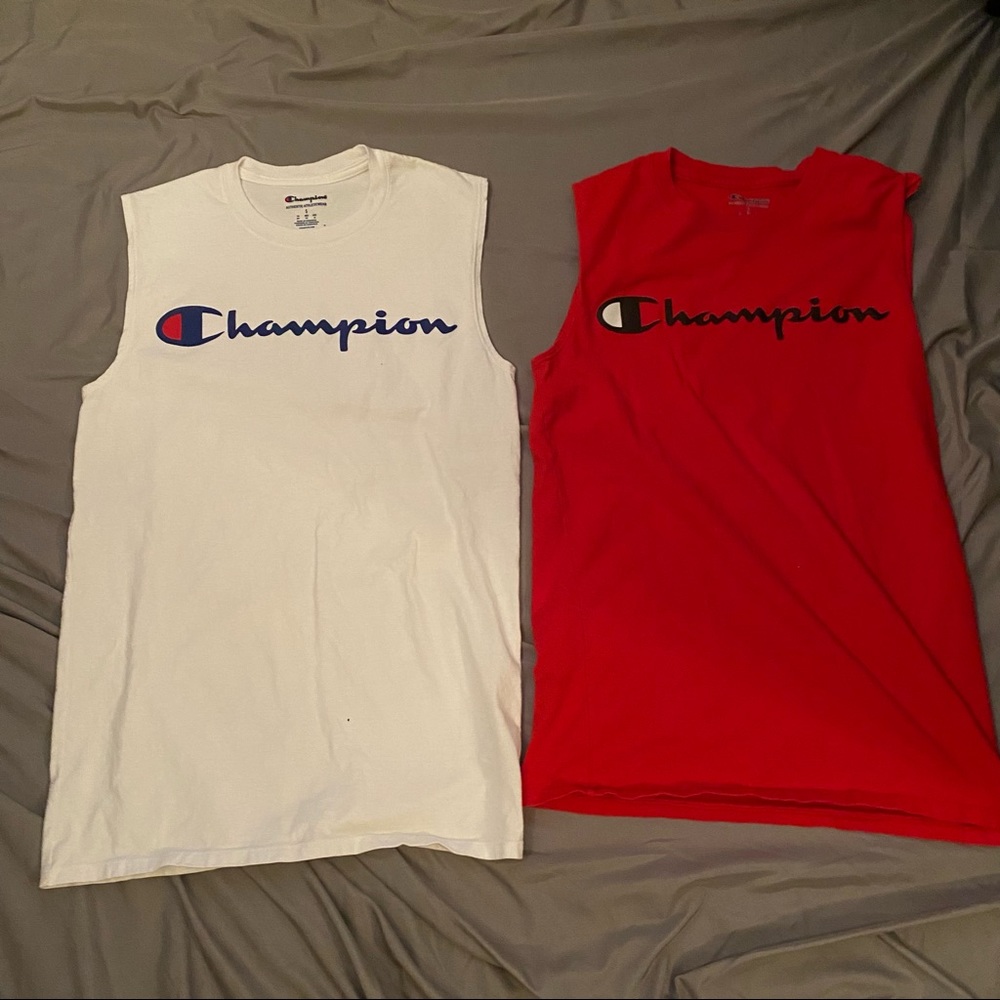 2 Men’s Champion Tank-Tops (Bundle)